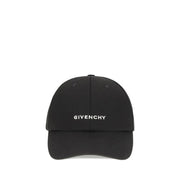Givenchy Black Cotton Cap (Baseball Hat)