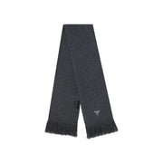 Prada Gray Cashmere Scarf