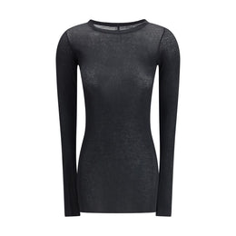 Rick Owens Black Cotton Longsleeve Shirt