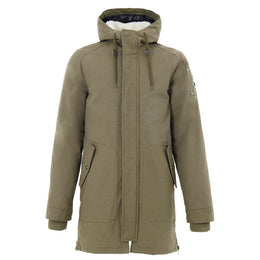 Moose Knuckles Green Cotton Parka