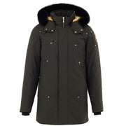 Moose Knuckles Green Cotton Parka