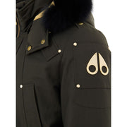 Moose Knuckles Green Cotton Parka
