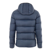 Moose Knuckles Gray Nylon Shell Jacket