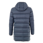 Moose Knuckles Gray Nylon Coat