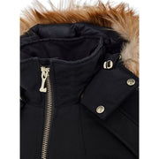 Moose Knuckles Black Cotton Bomber