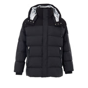 Moose Knuckles Black Nylon Jackets And Coat