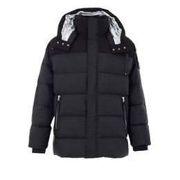 Moose Knuckles Black Nylon Jackets And Coat