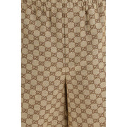 Gucci Beige Linen Bermuda Shorts