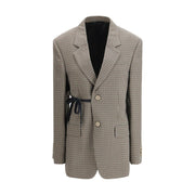 Balenciaga Multicolor Lyocell Coat