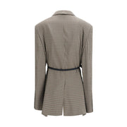 Balenciaga Multicolor Lyocell Coat