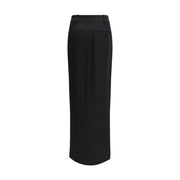 Tom Ford Black Acetate Long Skirt