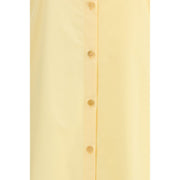 Khaite Bicolor Cotton Casual Dress