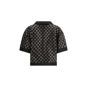Gucci Black Viscose Top