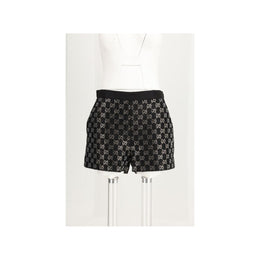 Gucci Black Viscose Short And Mini Shorts