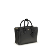 MCM Black Calf Leather Bos Taurus Handbag