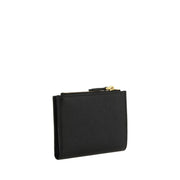 Prada Black Calf Leather Bos Taurus Wallet