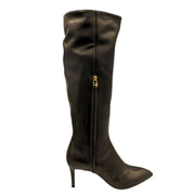 Borbonese Marrone Leather Women Boot