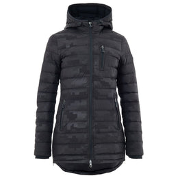 Moose Knuckles Black Nylon Coat