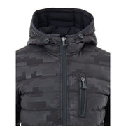 Moose Knuckles Black Nylon Coat