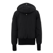 Moose Knuckles Black Nylon Bomber