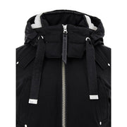 Moose Knuckles Black Nylon Bomber