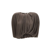 Magda Butrym Brown Copper T-Shirt