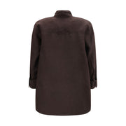 Citizens of Humanity Brown Linen Blouse