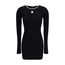 Amiri Black Viscose Casual Dress