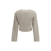 Brunello Cucinelli Beige Linen Sweatshirt