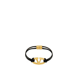 Valentino Garavani Black Cotton Bracelet