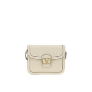 Valentino Garavani White Leather Shoulder Bag