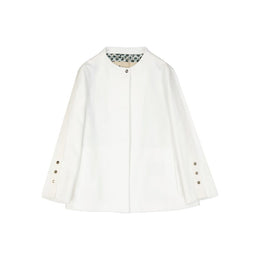 Herno White Cotton Cloacks