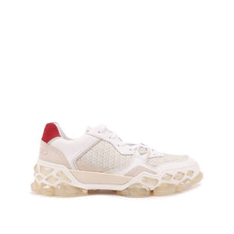 Jimmy Choo White Calfskin Athletic Sneakers