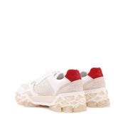 Jimmy Choo White Calfskin Athletic Sneakers