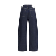 Agolde Blue Recycled Cotton High-Waisted Jean
