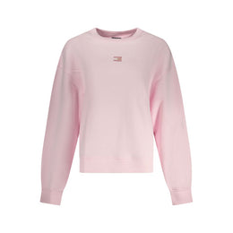 Tommy Hilfiger Pink Cotton Women Sweatshirt