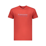 Tommy Hilfiger Red Cotton Mens T-Shirt
