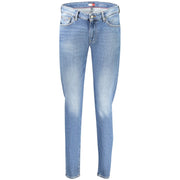 Tommy Hilfiger Blue Cotton Women's Slim Jeans