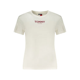 Tommy Hilfiger White Cotton Women T-Shirt