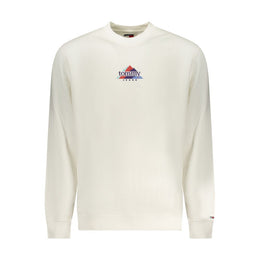 Tommy Hilfiger White Cotton Men's Sweatshirt