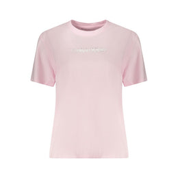 Calvin Klein Rosa Cotton Women T-Shirt