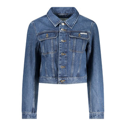 Calvin Klein Blue Cotton Denim Jacket