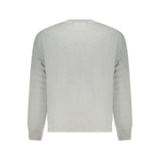 Calvin Klein Gray Cotton Men's Sweatshirt