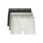 Tommy Hilfiger Gray Cotton Boxers
