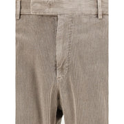 PT Torino Beige Cotton Pants