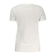 Guess Jeans Bianco Cotton Women T-Shirt