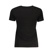 Guess Jeans Black Organic Cotton Women T-Shirt