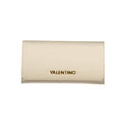 Mario Valentino Beige Polyurethane Women Wallet