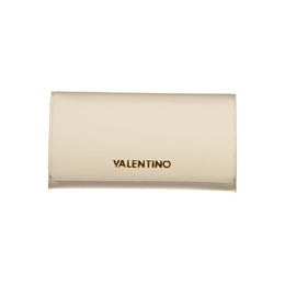 Mario Valentino Beige Polyurethane Women Wallet