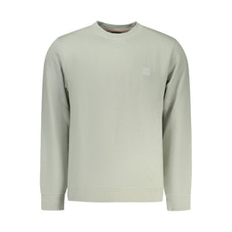 Hugo Boss Verde Cotton Men's Sweatshirt